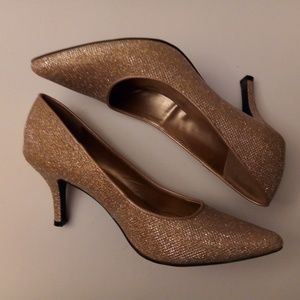 Gold heels